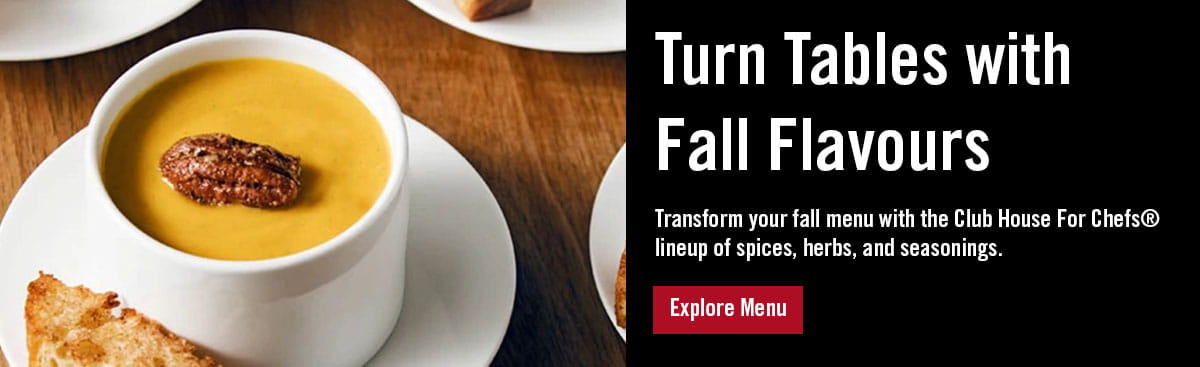 fall inspiration homepage banner with link