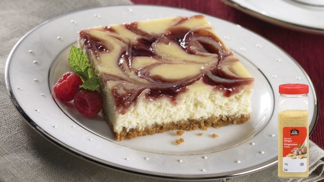 Vanilla Raspberry Cheesecake