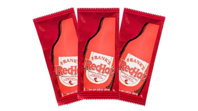 Frank's RedHot paquets originale sauce de piment de Cayenne
