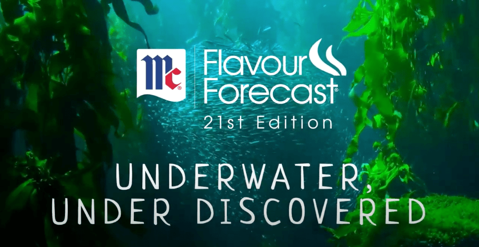 Flavour Forecast Video: Underwater