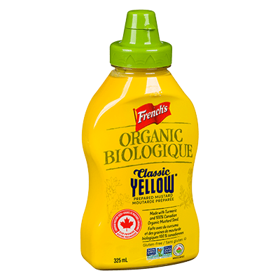 French's Organic Classic Yellow Mustard 325ML