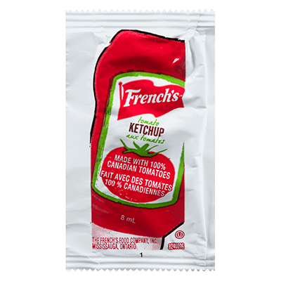 French's Tomato Ketchup Packets 1500 8ML