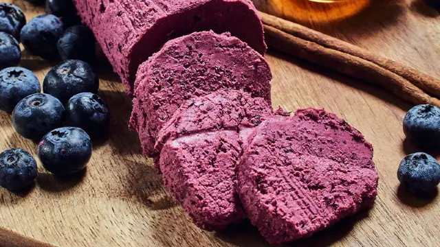 roasted blueberry and cinnamon vegan butter