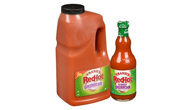 Frank's RedHot Slammin Sriracha Chili Sauce 189L