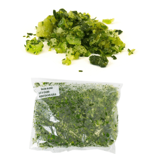 Mélange de salsa vert, sac de 1 lb – 5 par caisse