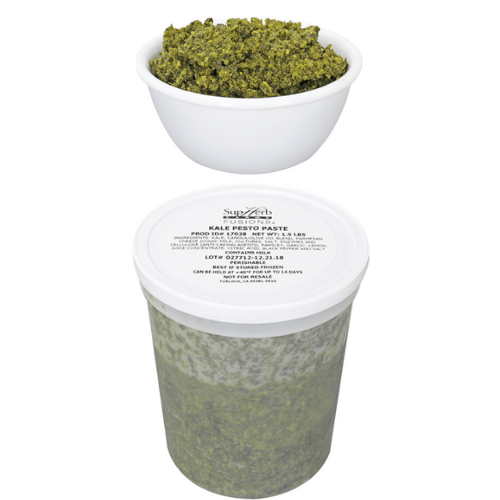 Kale Pesto Paste 1.5 Pound Tub - 2 per case