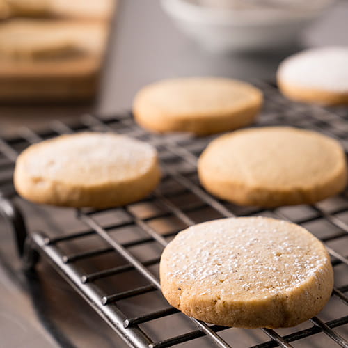 Spiced Brown Sugar Short Bread Cookies - Recipe
