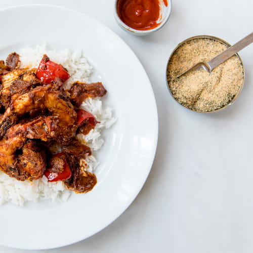 Mozambique Chicken and Shrimp Curry - Recipe