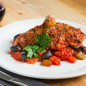 Grilled Chicken Cacciatore with Smoked Applewood Seasoning - Recipe