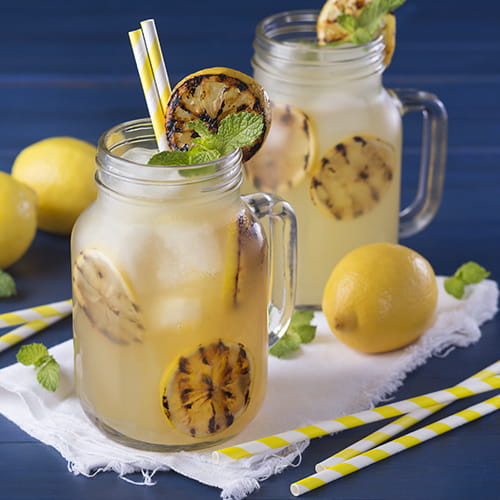 Honey Infused Grilled Lemonade - Recipe