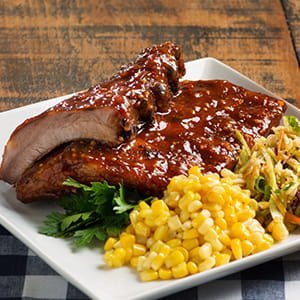 Smouldering Smoked Applewood St Louis Style Pork Ribs - Recipe