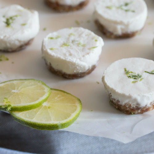 Coconut Lime Cheesecake Bites - Recipe