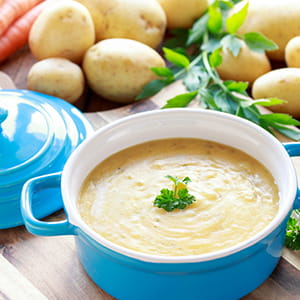 Cream of Potato and Roasted Garlic Soup - Recipe