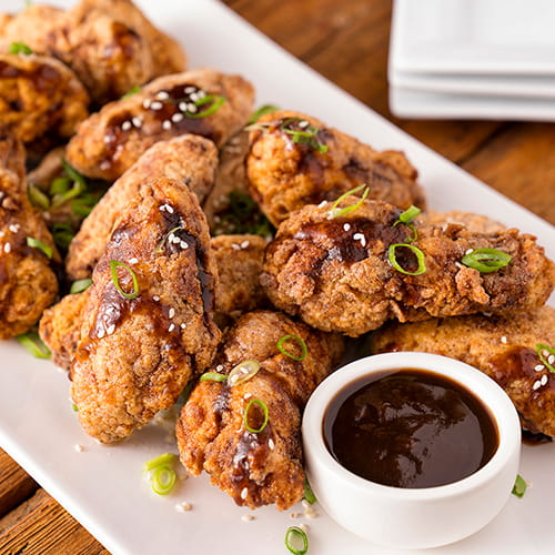 Crispy Spicy Tamarind Chicken Wings Club House For Chefs