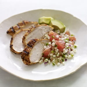 Cuban Grilled Chicken with Salsa Fresca - Recipe