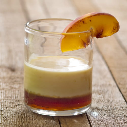 Peach and Vanilla Brulee Cocktail - Recipe