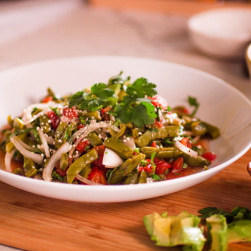 Ensalada de Nopales (Cactus Salad) | Club House for Chefs