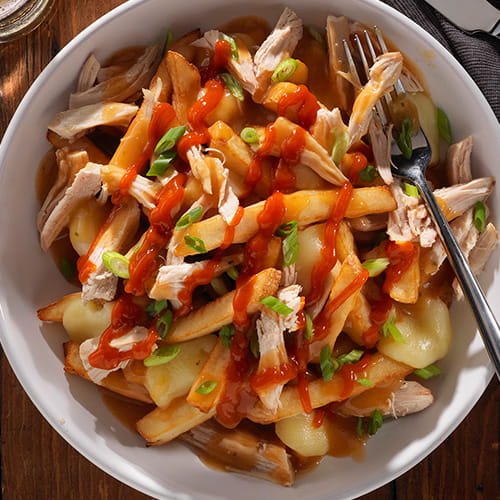 Buffalo Chicken Poutine Club House for Chefs