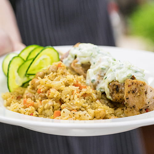 Greek Rice Pilaf Club House for Chefs