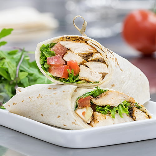 Montreal Grilled Chicken Wraps - Recipe