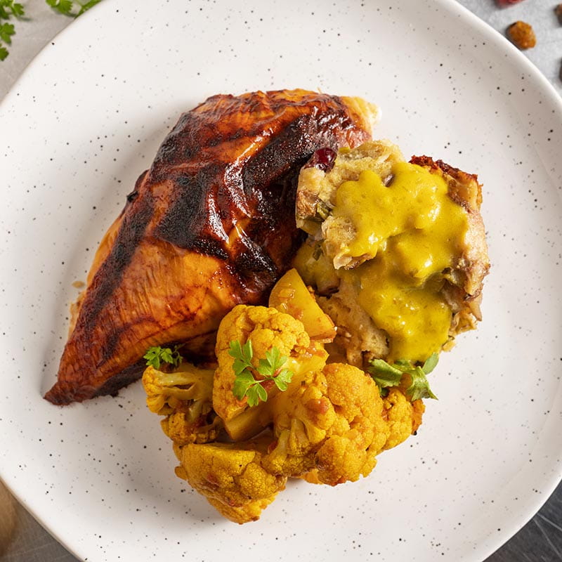 Indian Turkey Dinner - Recipe