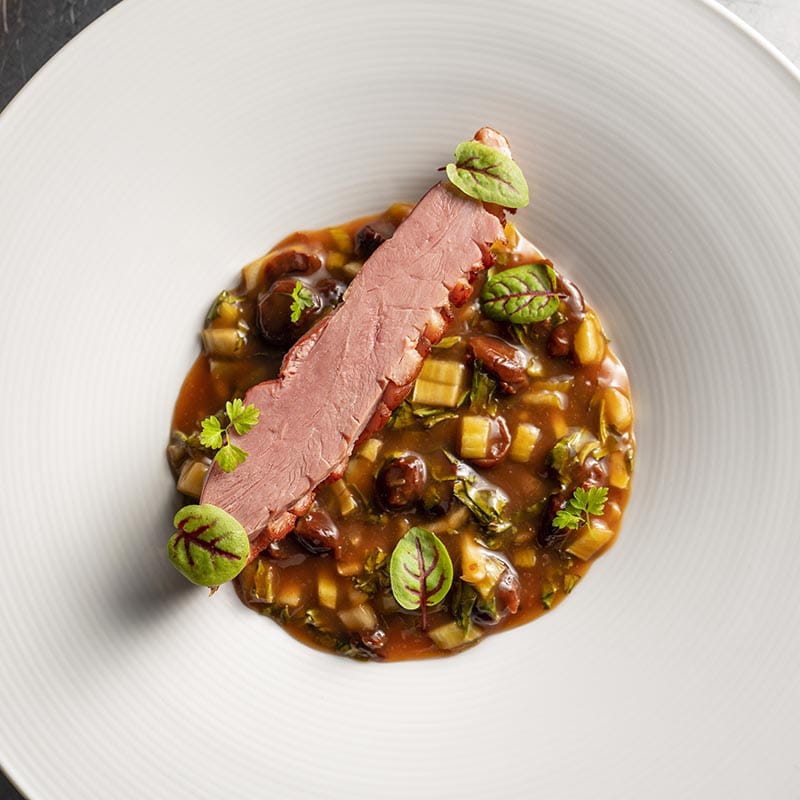 Pan Fried Duck with Rhubarb and Ginger Sauce - Recipe