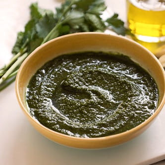 Greek Style Spinach Pesto - Recipe