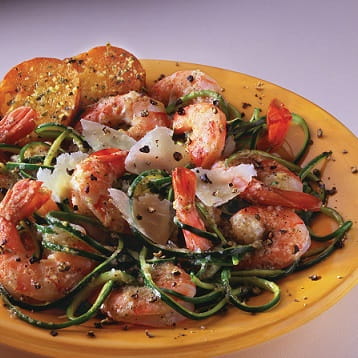 Lemon and Herb Pesto Shrimp Salad - Recipe