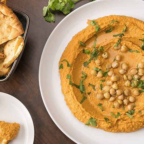 Red Curry Hummus - Recipe