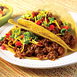 Spicy Beef Tacos - Recipe