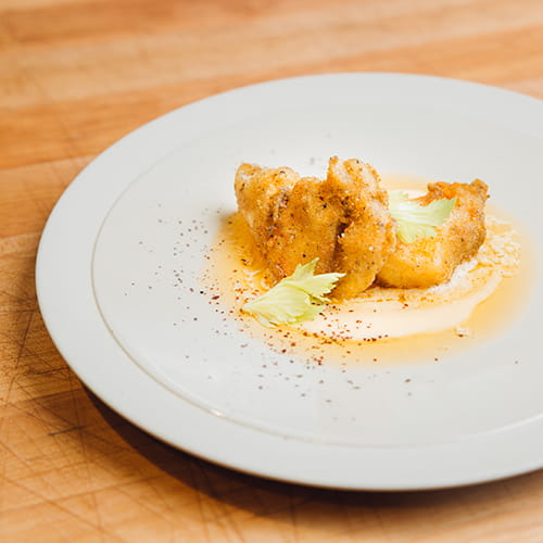 Lawry S Mango Habanero Spiced Halibut Cheeks Seaweed And Shrimp Aioli Club House For Chefs With green chile & chipotle mango aioli. club house for chefs