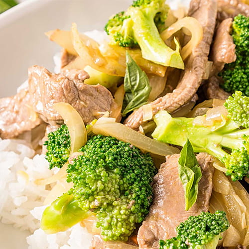 Beef and Broccoli Stir Fry with Green Curry - Recipe