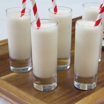 Vanilla Butterscotch Milkshake Shooters - Recipe