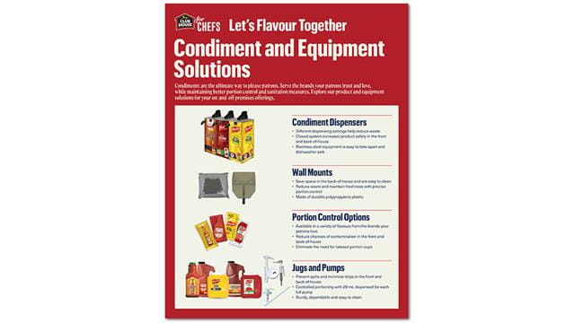 Condiment and Equipment Solutions