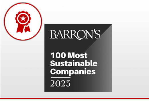 Barron's 100 Most Sustainable Companies 2023