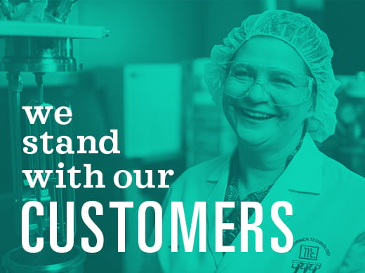 We Stand With Our Customers