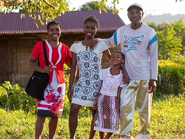 family of farmers