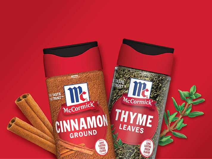 cinnamon and thyme