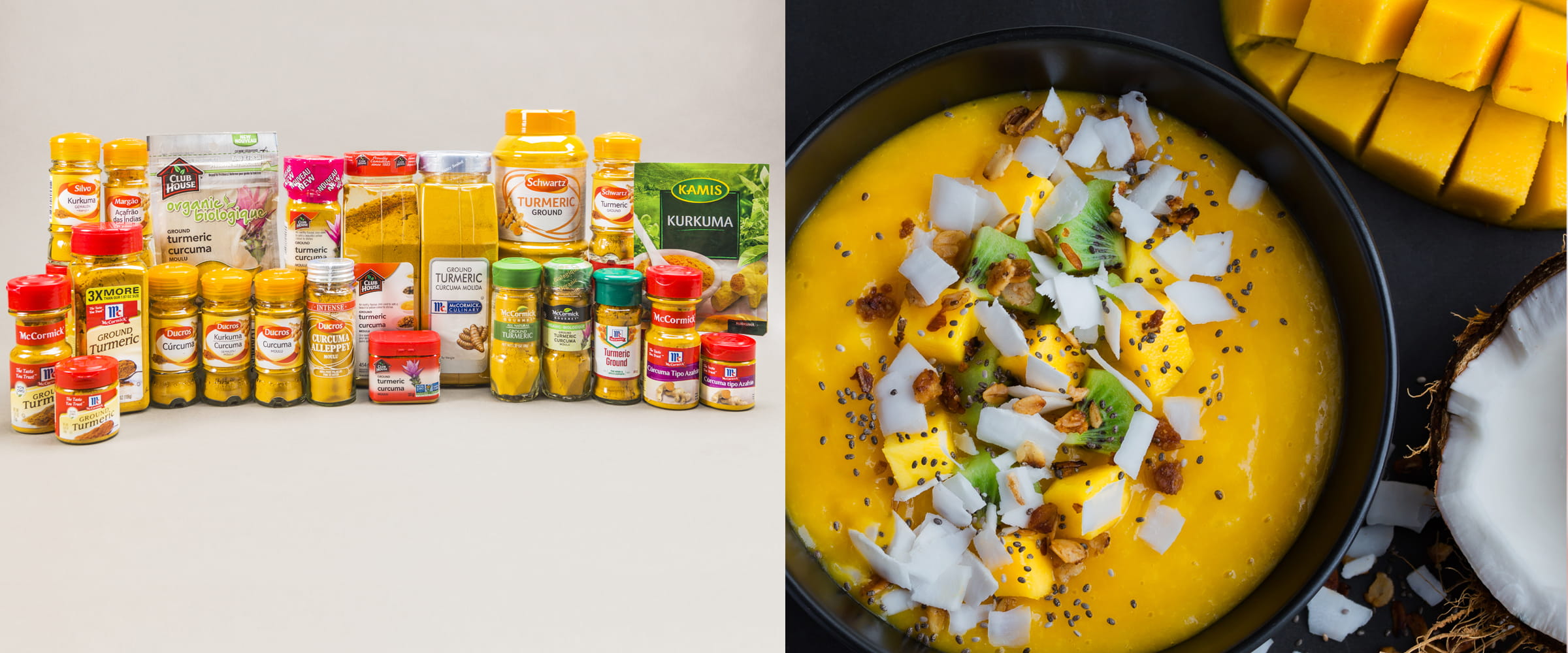 turmeric-smoothie-bowl-and-turmeric-products