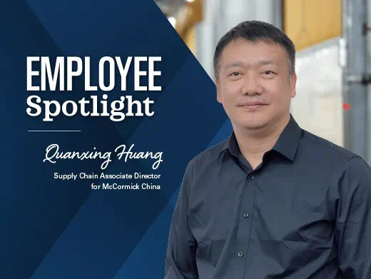 Quanxing Huang, Supply Chain Associate Director at McCormick China