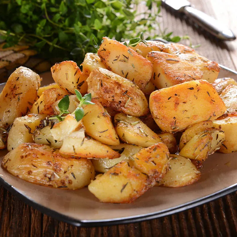 Cartofi cu ierburi în stil italian