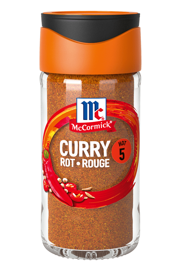 Curry Rouge Fort, Herbes et épices