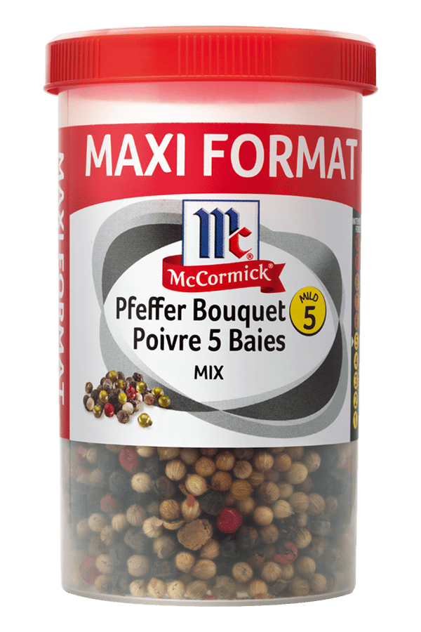 Poivre 5 Baies, Maxi Format, Herbes et épices