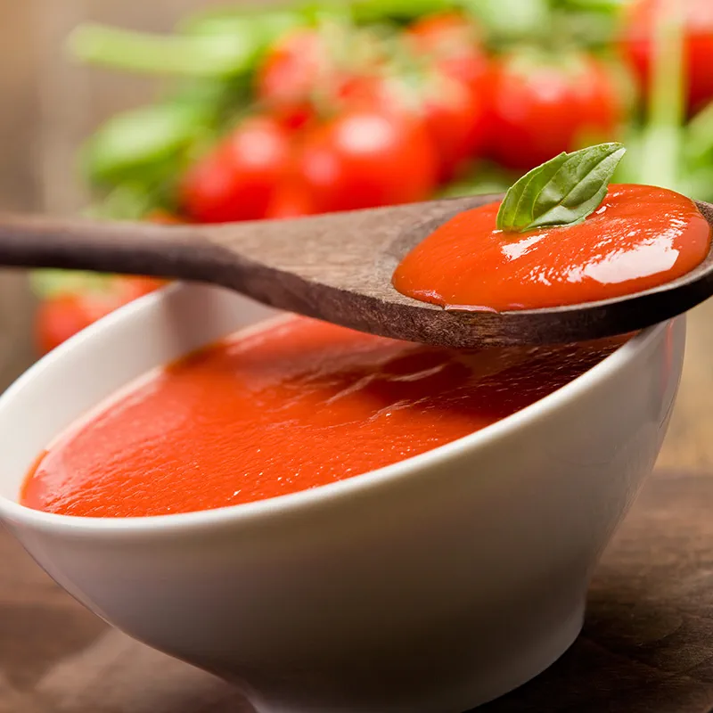 Sauce a la tomate et au poivron rouge grille