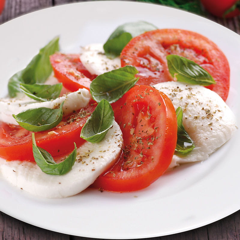 Salade tomates mozzarella - Insalata caprese