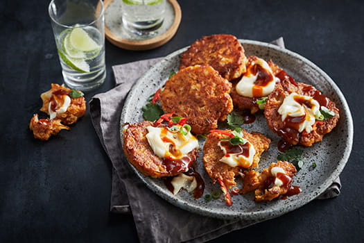 Chipotle Cauliflower Fritters