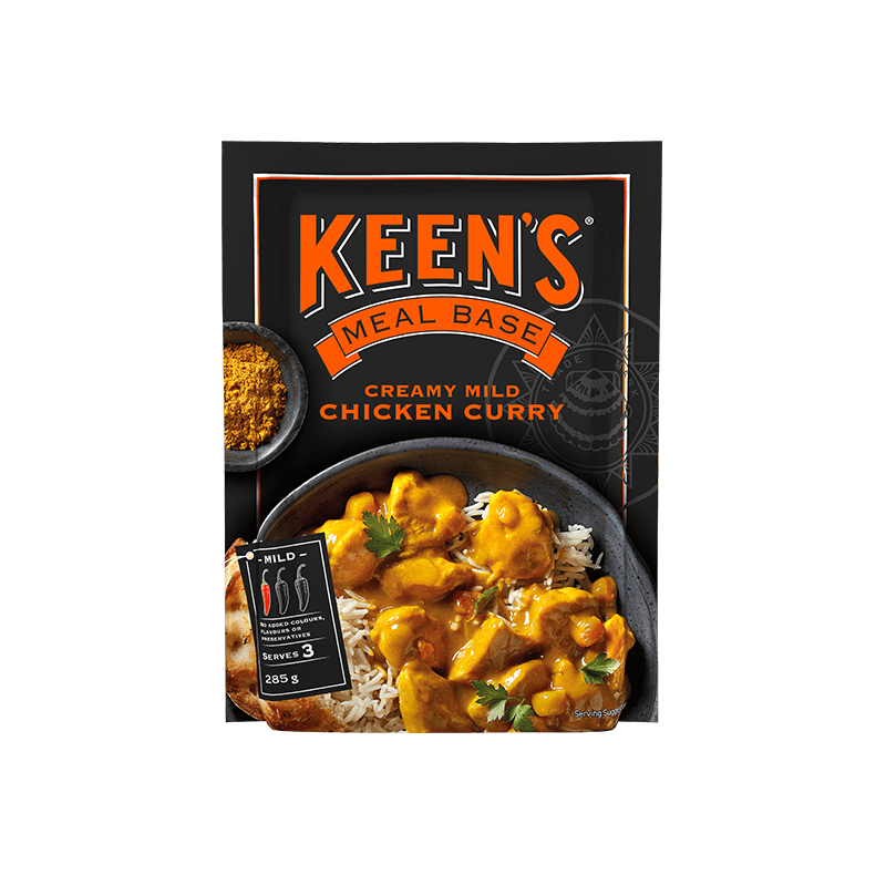 KEEN'S Creamy Mild Chicken Curry Meal Base