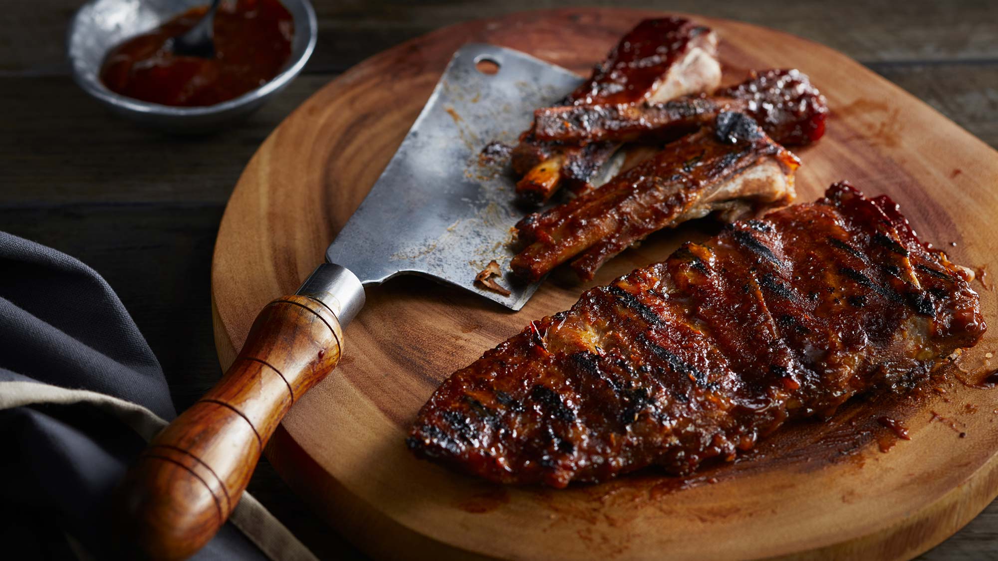 Sticky Texas Pork Ribs