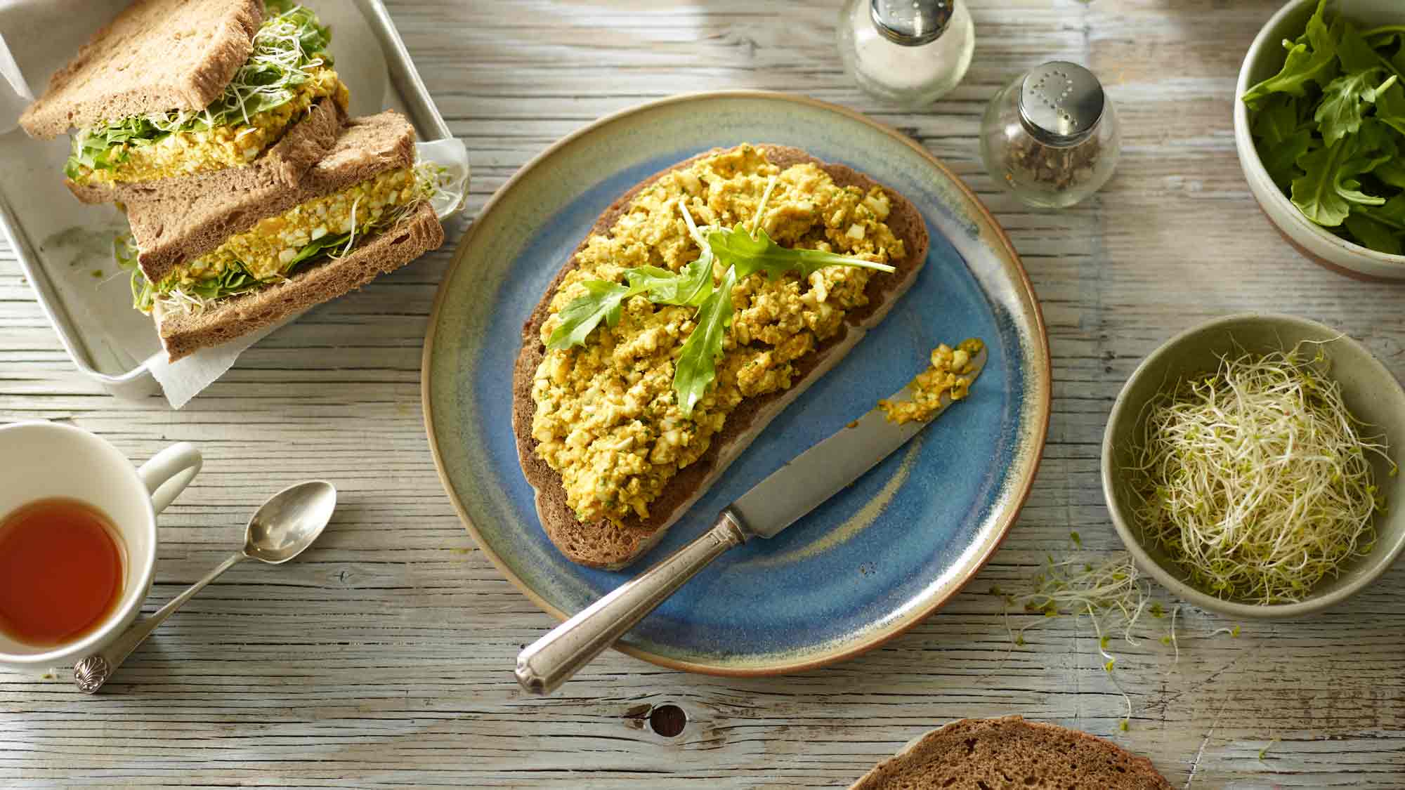 Curried Egg Sandwiches Mccormick Australia