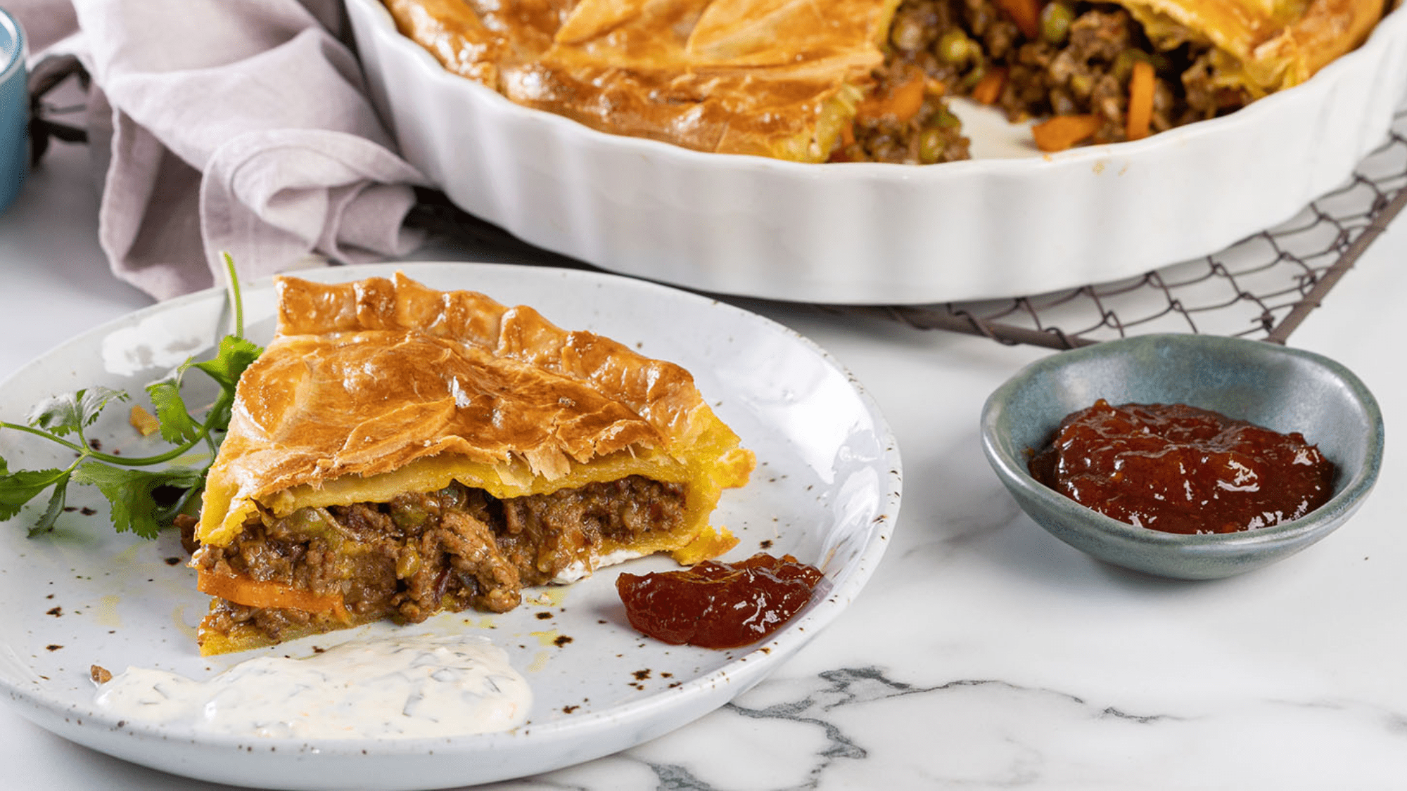 Beef and Curry Pie Recipe